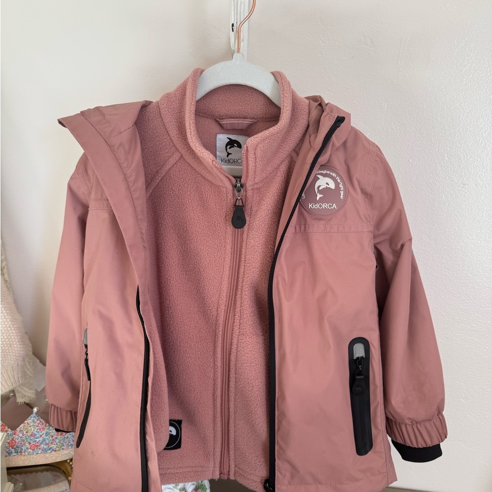 Kids Pink Raincoat